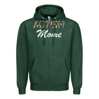 Sports Green Autism mom Zipper Hoodie - Bettercallsaul