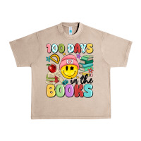 French Oak 100 days in the books Urban Heavy Tee - MaliasSmallBusiness