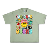 Oil Green 100 days in the books Urban Heavy Tee - MaliasSmallBusiness