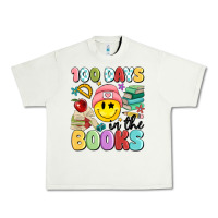 Pistachio 100 days in the books Urban Heavy Tee - MaliasSmallBusiness