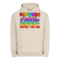 Pigment French Oak Everyone Deserves Love Pride Lgbtq Urban Hoodie - BundleAndBundleShop