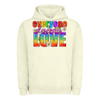 Pigment Pistachio Everyone Deserves Love Pride Lgbtq Urban Hoodie - BundleAndBundleShop