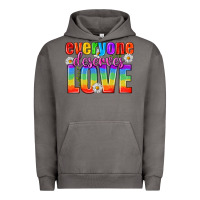 Pigment Tornado Everyone Deserves Love Pride Lgbtq Urban Hoodie - BundleAndBundleShop