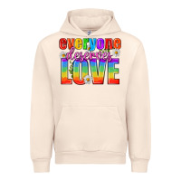 Sandshell Everyone Deserves Love Pride Lgbtq Urban Hoodie - BundleAndBundleShop
