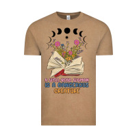 Vintage Coffee a well read woman is a dangerous creature Vintage Tee - MaliasSmallBusiness