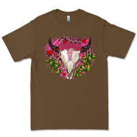 Cacao bull skull cactus valentines Premium Tee - JahusDesignShop