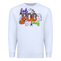 White fab boo lous Premium Sweatshirt - CowGirlArtShop