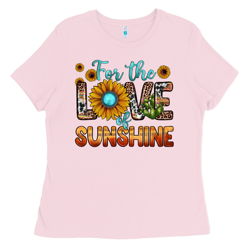For The Love Of Sunshine Ladies Tee by JahusDesignShop | Teevron