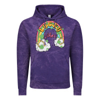Cloud Purple lucky vibes Vintage Hoodie - MaliasSmallBusiness