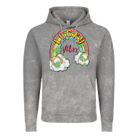 Cloud Rock lucky vibes Vintage Hoodie - MaliasSmallBusiness