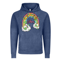 Vintage Denim lucky vibes Vintage Hoodie - MaliasSmallBusiness