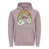 Vintage Zinc lucky vibes Vintage Hoodie - MaliasSmallBusiness