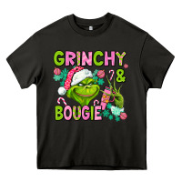 Asphalt christmas characters and bougie Heavy Core Tee - AdoDesignShop