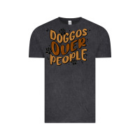 Vintage Black doggos over people Vintage Tee - MaliasSmallBusiness