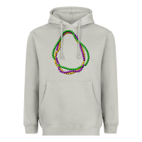 Moon Dust mardi gras beads Heavyweight Hoodie - CowGirlArtShop