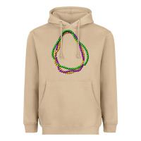 Mushroom mardi gras beads Heavyweight Hoodie - CowGirlArtShop