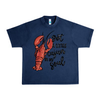 Navy got a little cajun in my soul Urban Heavy Tee - MaliasSmallBusiness