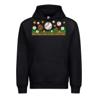 Black Baseball Glove With Leopard Libbey Glass Urban Hoodie - BundleAndBundleShop