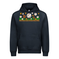 Navy Baseball Glove With Leopard Libbey Glass Urban Hoodie - BundleAndBundleShop