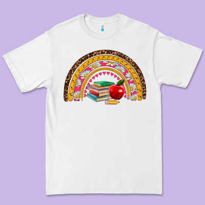 Back To School Rainbow Premium Tee Designed By Adodesignshop