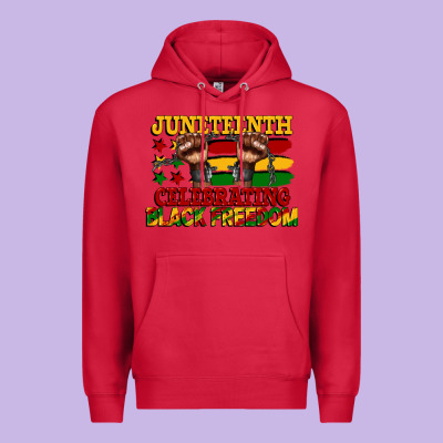 Juneteenth Celebrating Black Freedom Premium Hoodie Designed By Cowgirlartshop