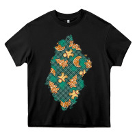 Black christmas gingerbread cookies patch Heavy Core Tee - BundleAndBundleShop