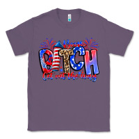 Lavender boom bitch get out the way Classic Tee - CowhideDigitalArt