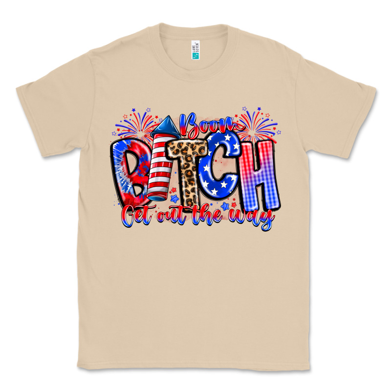 Boom Bitch Get Out The Way Classic Tee by CowhideDigitalArt | Teevron