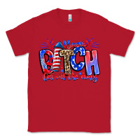 Red boom bitch get out the way Classic Tee - CowhideDigitalArt