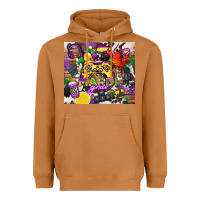 Meerkat mardi gras gamer Heavyweight Hoodie - CowGirlArtShop