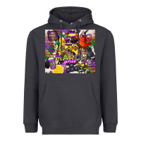 Smoke mardi gras gamer Heavyweight Hoodie - CowGirlArtShop