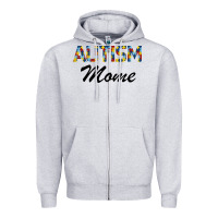 Autism Mom Zipper Hoodie | Teevron