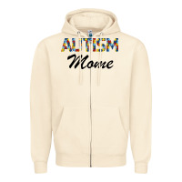 Sandshell Autism mom Zipper Hoodie - Bettercallsaul