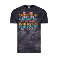 Cloud Black let them Vintage Tee - MaliasSmallBusiness