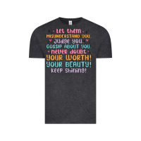 Vintage Black let them Vintage Tee - MaliasSmallBusiness