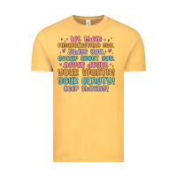 Vintage Mustard let them Vintage Tee - MaliasSmallBusiness