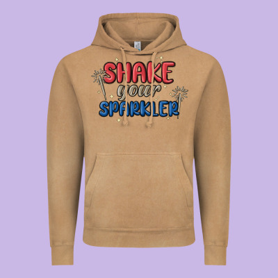 4th Of July America Shake Your Sparkler Vintage Hoodie Designed By Maliassmallbusiness