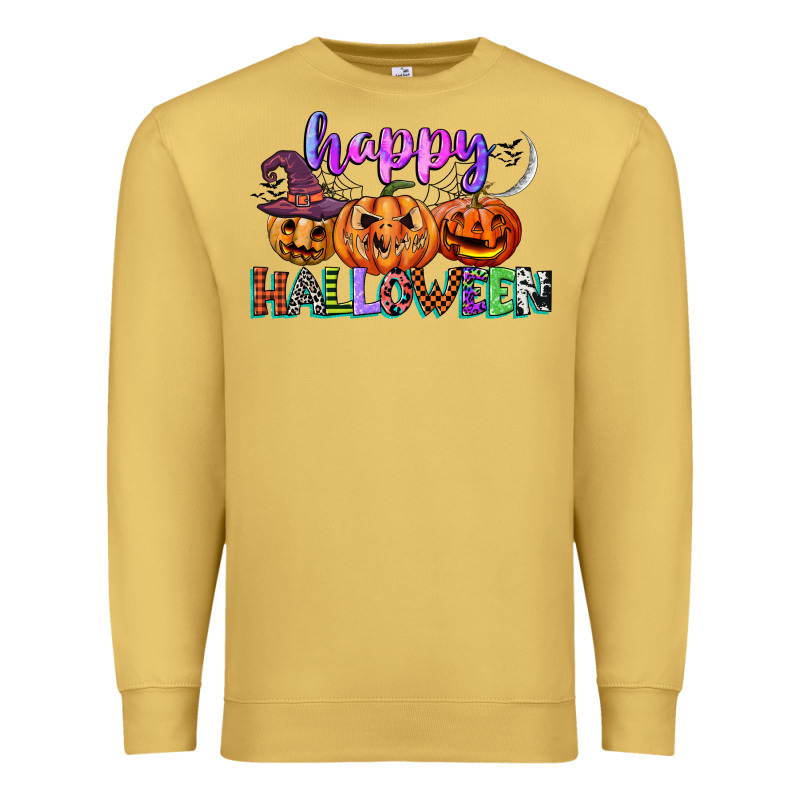 Happy Halloween Premium Sweatshirt by CowGirlArtShop | Teevron