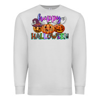 Dove Grey happy halloween Premium Sweatshirt - CowGirlArtShop