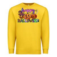 Lemon happy halloween Premium Sweatshirt - CowGirlArtShop