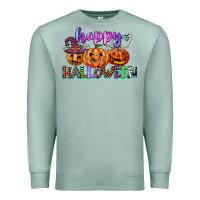Seafoam happy halloween Premium Sweatshirt - CowGirlArtShop