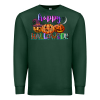 Sports Green happy halloween Premium Sweatshirt - CowGirlArtShop