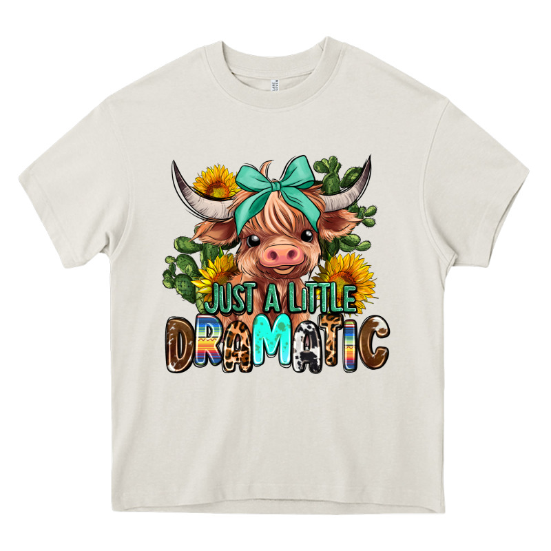 Just A Little Dramatic Heavy Core Tee by AdoDesignShop | Teevron
