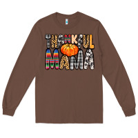 Chestnut Thankful Mama Long Sleeve Tee - MaliasSmallBusiness