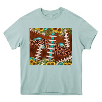Arona football leopard gemstone sunflower Heavy Core Tee - JahusDesignShop