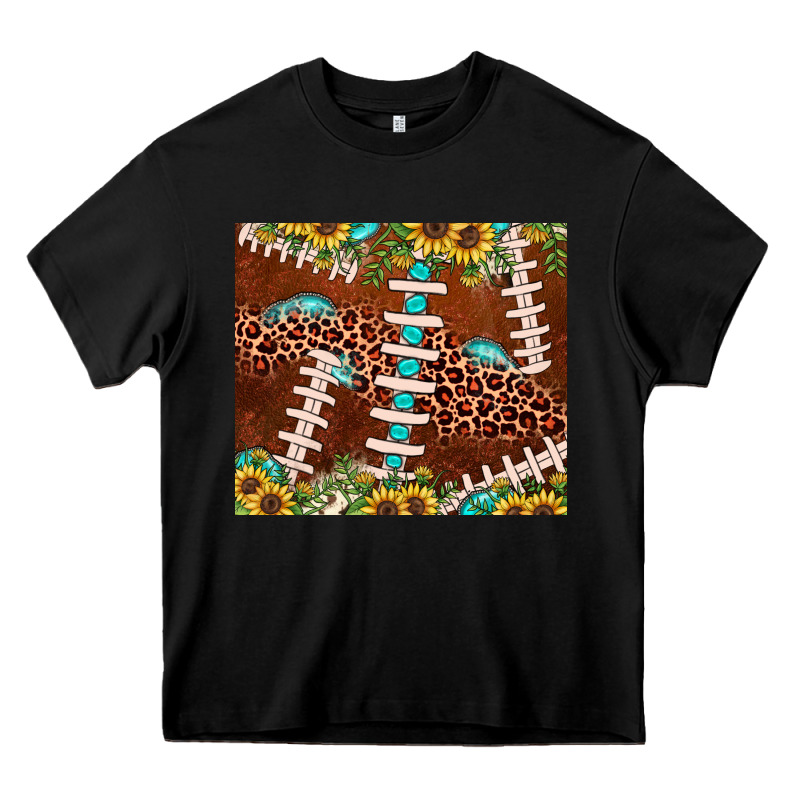 Football Leopard Gemstone Sunflower Heavy Core Tee by JahusDesignShop | Teevron