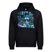 Black let's roll Urban Hoodie - FaDigitalArtStudio