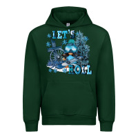 Foreset Green let's roll Urban Hoodie - FaDigitalArtStudio