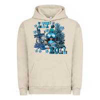 Pigment French Oak let's roll Urban Hoodie - FaDigitalArtStudio