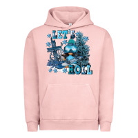 Pigment Salmon let's roll Urban Hoodie - FaDigitalArtStudio